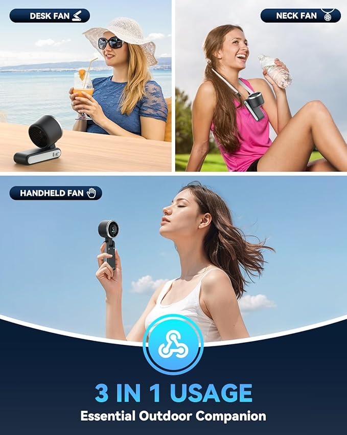 Portable Turbo Handheld Fan
